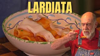 RIGATONI LARDIATI con sugo di pomodoro e LARDO in varie consistenze Le ricette di Giorgione [upl. by Lauraine324]