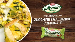 Torta Salata di Zucchine Speck e Galbanino  Galbani [upl. by Mateo]