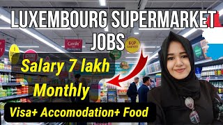 Luxembourg🇱🇺 Work Visa How to apply Online 2024 europe job [upl. by Meave300]