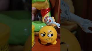 Bouncing Smirky Emoji asmr toys viralvideo youtubeshorts shortsviral shortsfeed [upl. by Melanie]