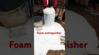 fire foam extinguisher10 firefighting firesafety technology ytshort share shorts [upl. by Carvey774]