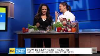 Chef Antonia whips up hearthealthy meal [upl. by Devitt]