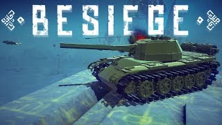 Besiege Best Creations  The Best Tank In Besiege  Best Missile Designs  Besiege Gameplay [upl. by Aubyn]