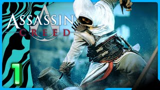 FIRST TIME PLAYING ASSASSINS CREED  Assassins Creed Ep 1 [upl. by Saffier]