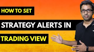 How to Create Strategy Alerts in TradingView Live Examples [upl. by Bostow621]