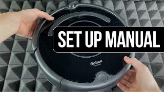 iRobot Roomba 671 WiFi Robot Vacuum Set Up Manual Guide [upl. by Lotti770]