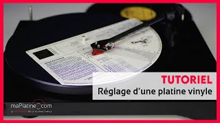 Tutoriel  Réglage dune platine vinyle [upl. by Nona]