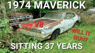 Will it run 1974 Maverick 302 manual trans sitting for 37 years [upl. by Htebsle]