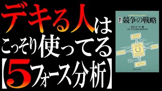 【もはや有料セミナー】日本一わかりやすく「5フォース分析」を解説してみた【ポーターの競争戦略】 [upl. by Briney]