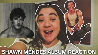 SHAWN MENDES ALBUM REACTION TO quotSHAWNquot [upl. by Kidder]