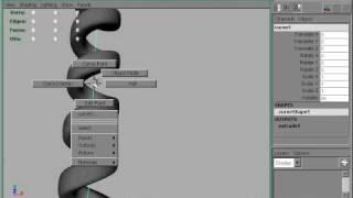 Maya Modeling Spiral Modeling [upl. by Ymmac]