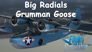 MSFS Big Radials Grumman Goose Review and Tutorial [upl. by Nyluqcaj]