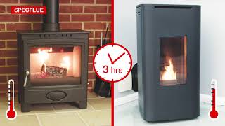 Wood Burning amp Pellet Stoves  A Comparison [upl. by Demakis]