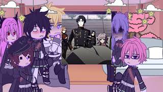 Past seraph of the end react pt 1  mikaela and yuichiro  starshum  kinda lazy  gacha  mikayuu [upl. by Oriole]