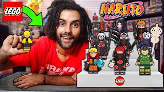 Opening MYSTERY NARUTO LEGO FIGURES OVER 60 DIFFFRENT CHARACTERS I PULLED THE SAGE NARUTO [upl. by Raimund]