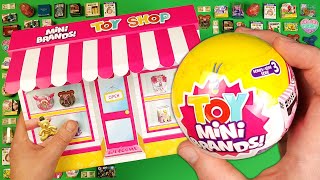 Opening The Toy Mini Brands Series 3 TOY SHOP [upl. by Anaer129]