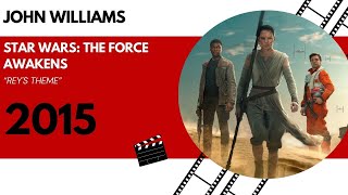 John Williams  Star Wars The Force Awakens  Reys Theme 2015 [upl. by Lleddaw]