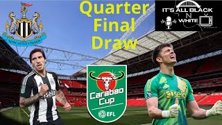 Carabao Cup Quarter Final Draw [upl. by Leverick797]