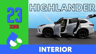 2023 Highlander XSE Interior Review by Toyota [upl. by Ailaza]