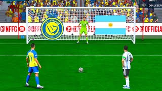 FIFA 23  AL NASSR VS ARGENTINA I PENALTY SHOOTOUT I FINAL FIFA WORLD CUP QATAR 2022 I [upl. by Eilsew]