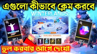 নতুন Event কীভাবে Complete করবে  এগুলো ফ্রি পাবে  How to open Winterlands Frostfire event bangla [upl. by Gwendolin299]