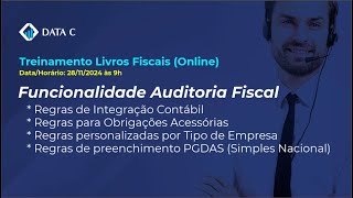 Treinamento Livros Fiscais Auditoria Fiscal 28112024 [upl. by Ennayelsel396]