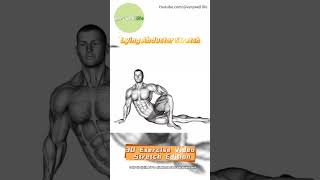 Title：3D Exercise Video Stretch Edition →Lying Abductor Stretch [upl. by Griseldis311]