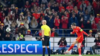 Garethe Bale free kick goal vs Austria Wales vs Austria 21 [upl. by Ed]