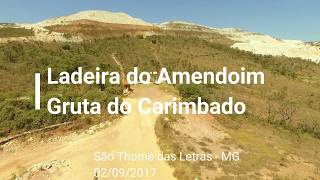 Ladeira do Amendoim e Gruta do Carimbado  São Thomé das Letras  Imagens aéreas de drone [upl. by Nairde964]