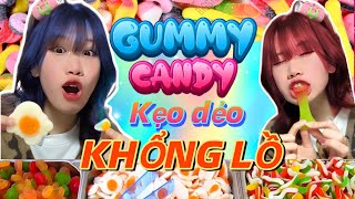 độc lạ Kẹo dẻo KHỔNG LỒ ở Nhật Bản  thử thách ăn hết các loại Gummy  Umachan Family [upl. by Enyahs]