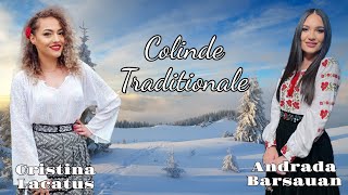 🎊 Andrada Barsauan amp Cristina Lacatusu 🎄 COLINDE de Craciun ❄️ Colaj [upl. by Solberg738]