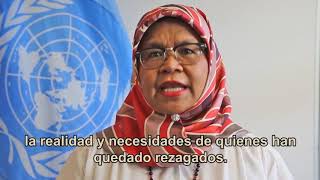 Mensaje Día Mundial del Agua  Maimunah Mohd Sharif [upl. by Lomaj]