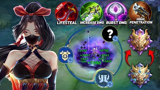 GLOBAL HANABI BEST HIGH DAMAGE HACK BUILD 100 META DESTROYER TO RANK UP FAST🔥 CARRYING TEAMMATES [upl. by Anaytat67]