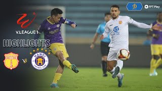 HIGHLIGHTS THÉP XANH NAM ĐỊNH  HÀ NỘI FC  quotĐẠI TIỆCquot HẤP DẪN VỠ ÒA CUỐI TRẬN  VLEAGUE 202324 [upl. by Nilhsa]