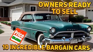 Owners Ready To Sell 10 Incredible Bargain Cars On Craigslist Marketplace [upl. by Francine]