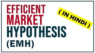 EFFICIENT MARKET HYPOTHESIS IN HINDI EMH  Concept amp Types  Investment Management  BBAMBA  ppt [upl. by Jamnes]