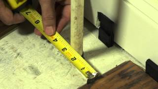 How to Install Pergo Flooring Chapter 7  Installing Around Odd Shapes [upl. by Kola284]