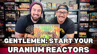 Nucleum Board Game Review  First Impression  Board and Dice [upl. by Eidderf226]