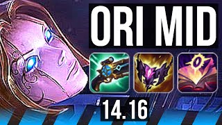 ORIANNA vs ANIVIA MID  14112 Legendary  NA Diamond  1416 [upl. by Kohl]