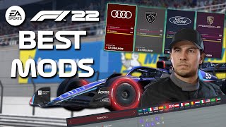 The 10 BEST Mods for F1 22 [upl. by Robbin]