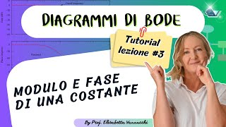 Tutorial Diagrammi di Bode lezione 3 diagrammi di Bode di una costante [upl. by Emlen]