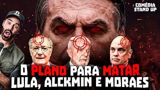 O PLANO PARA MATAR LULA ALCKMIM E MORAES I JANJAPALOZA  COMÉDIA STAND UP DIOGO PORTUGAL [upl. by Salamanca]