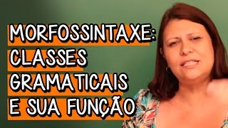 O QUE É MORFOSSINTAXE  PORTUGUÊS  DESCOMPLICA [upl. by Ignatius]