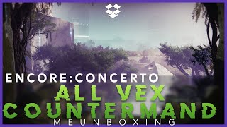 All Vex Countermand locations  Encore Concerto Act3 exoticMiwsion thefinalshape [upl. by Acireit]