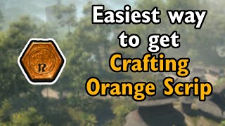 Easiest Way to get Orange Crafting Scrip in FF14 Dawntrail [upl. by Karlow638]