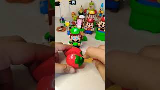 Luigi Cutting Strawberry 🍓 funny shortsviral luigi [upl. by Aikaz]