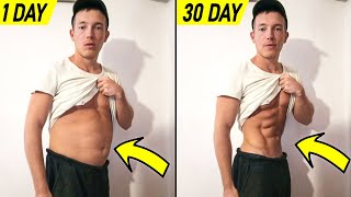 How To Lose Belly Fat and Get 6 Pack Abs With No Equipment DO THIS ANYWHERE [upl. by Shaff]