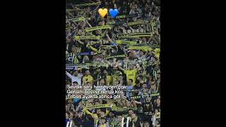 Gerekirse Fenerimiz için ölürüz💛💙 hayatfenerbahçe1907 [upl. by Nyltak316]