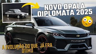 Novo Chevrolet Opala diplomata 2025 a evolução do que já era bom 🤗👍 [upl. by Carley874]