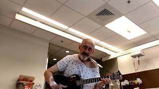 Not Fade Away octave uke playalong from the hospital room [upl. by Atarman28]